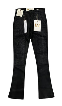 Stacked Fit Black Jeans