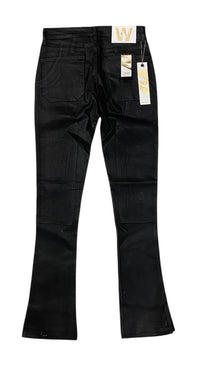 Stacked Fit Black Jeans
