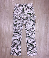 windbreaker white tree pants