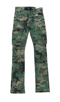MEN’S STACKED VENTURA CARGO PANTS (VINTAGE CAMO) JEANS