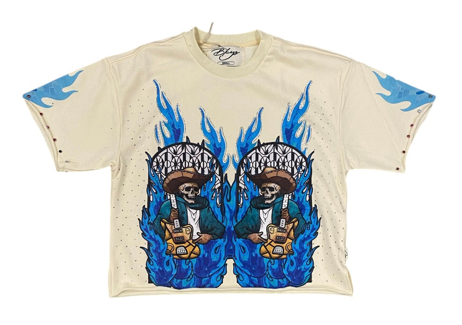 Rock Cropped T-Shirt T1288