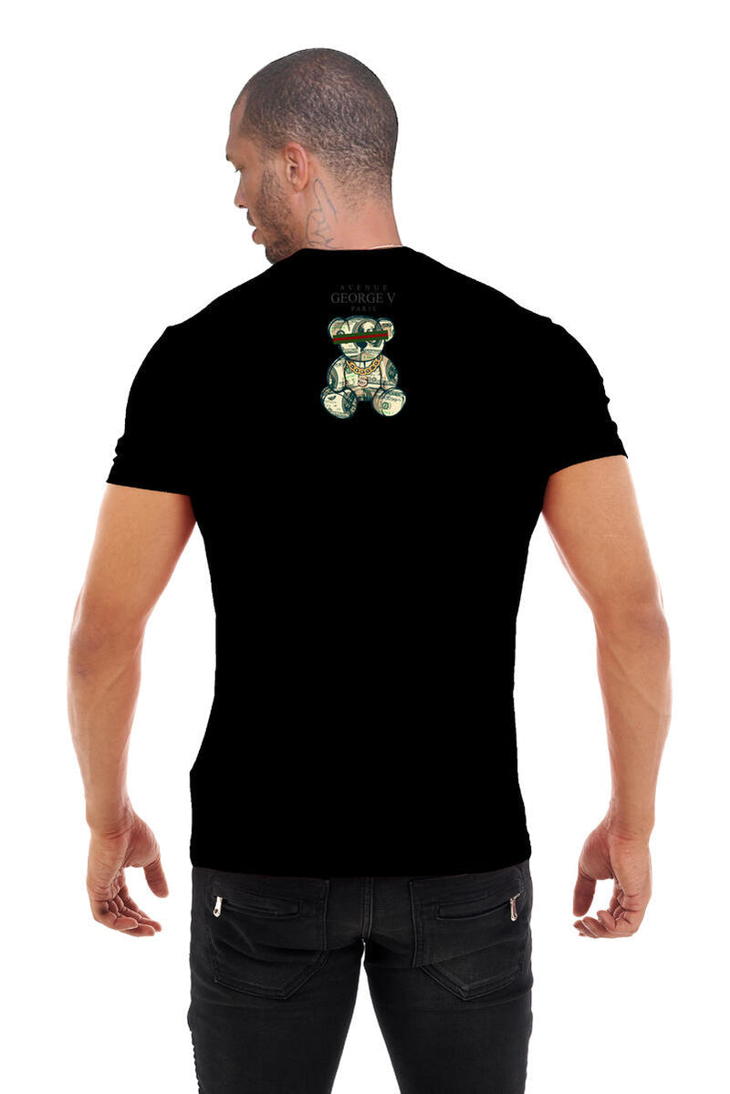 George V 'Cash Bear' Tee (Black)
