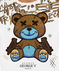 George V 'Uzi Bear' Tee (White)