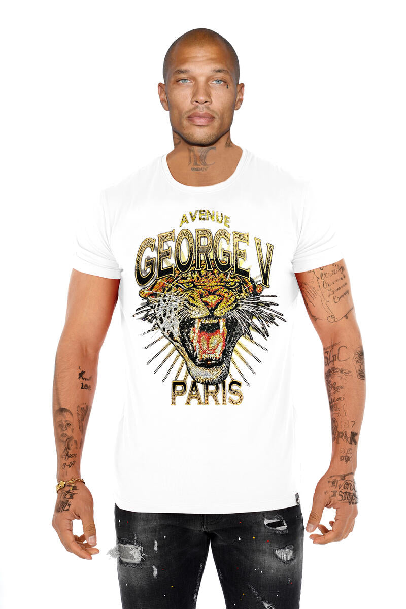 George V 'Tiger' Tee (White)