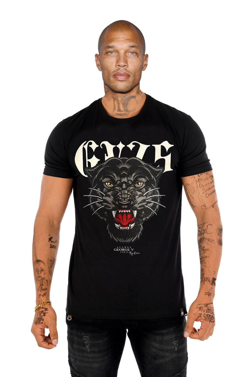 George V 'Panther' Tee (Black)