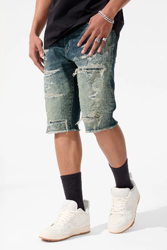 OG - ARLINGTON DENIM SHORTS HURRICANE WASH JS3220S