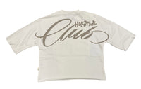 HUSTLE CLUB CROPPED T-SHIRT T1265