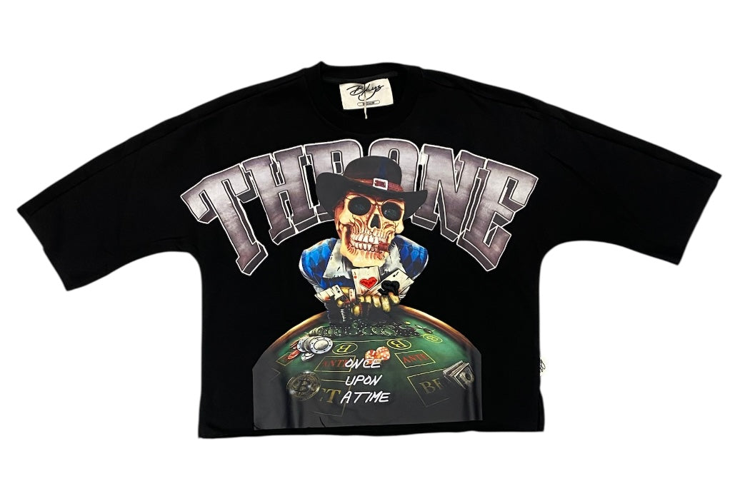 THRONE CROPPED T-SHIRT T1241