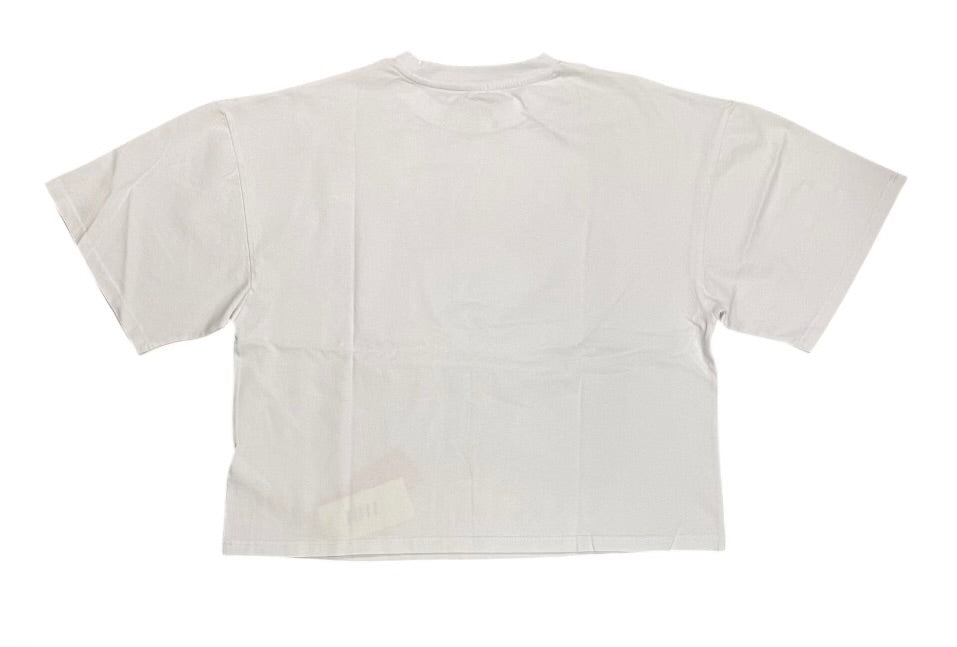 Warning cropped Tshirts