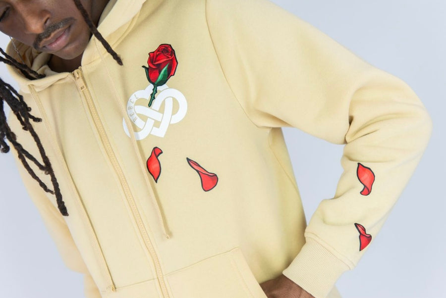 INFINITE AMOUR FULLZIP HOODIE ( khaki )