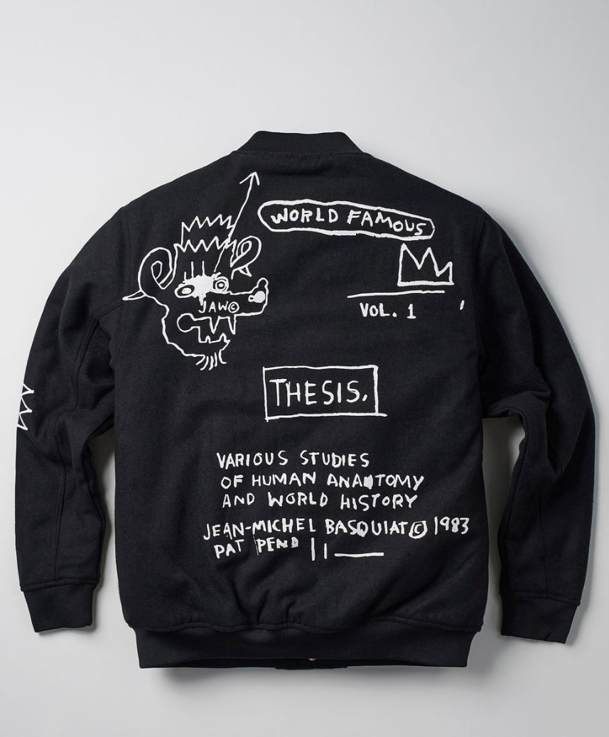 Basquiat World Famous Varsity Jacket