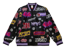 Load image into Gallery viewer, NBA SLAP STICKER REVERSIBLE JACKET RAPTORS