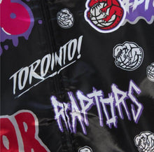 Load image into Gallery viewer, NBA SLAP STICKER REVERSIBLE JACKET RAPTORS