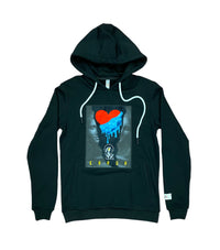 Heart drop hoodie