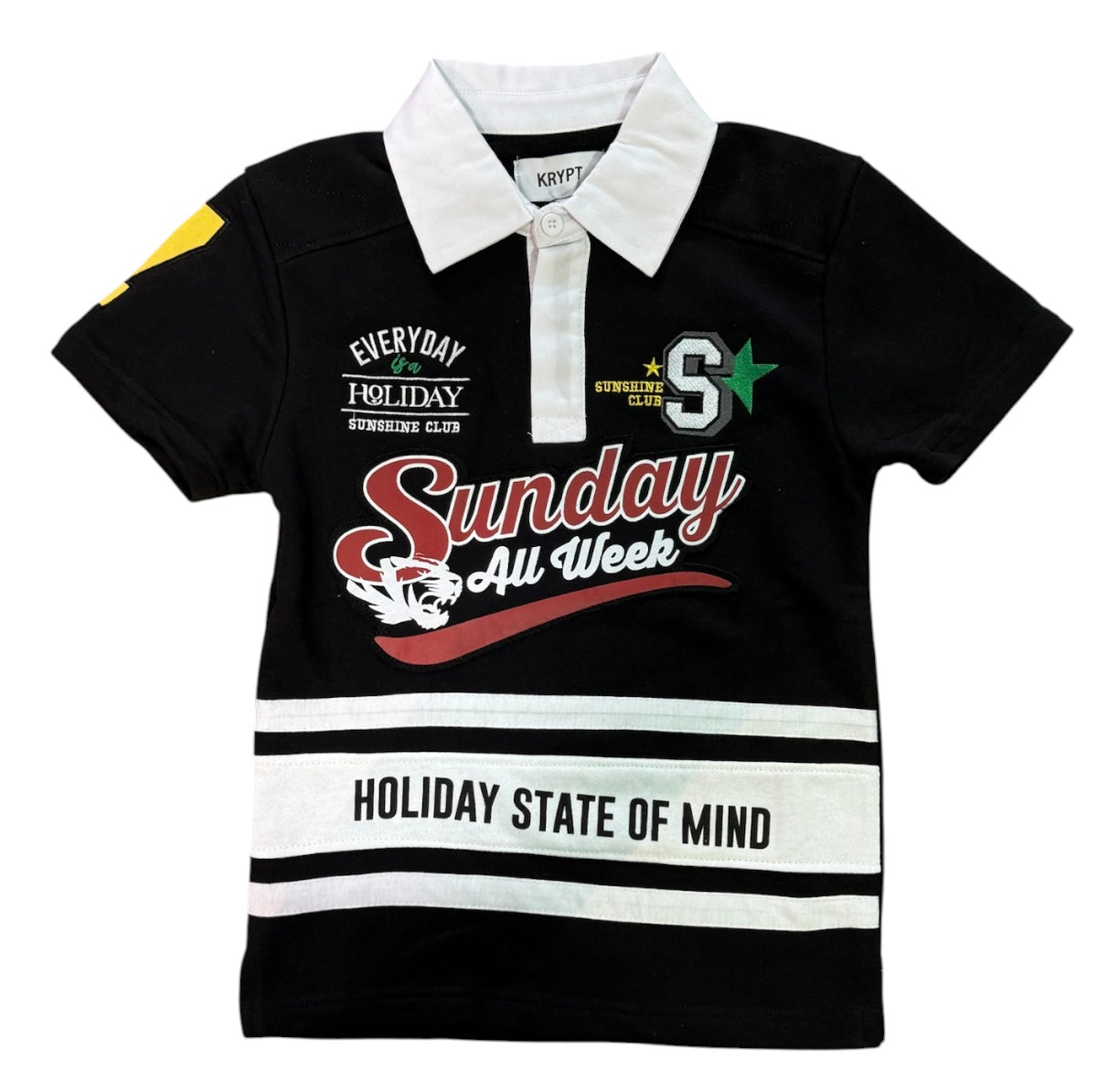 Sunday polo shirt Black