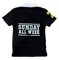 Sunday polo shirt Black
