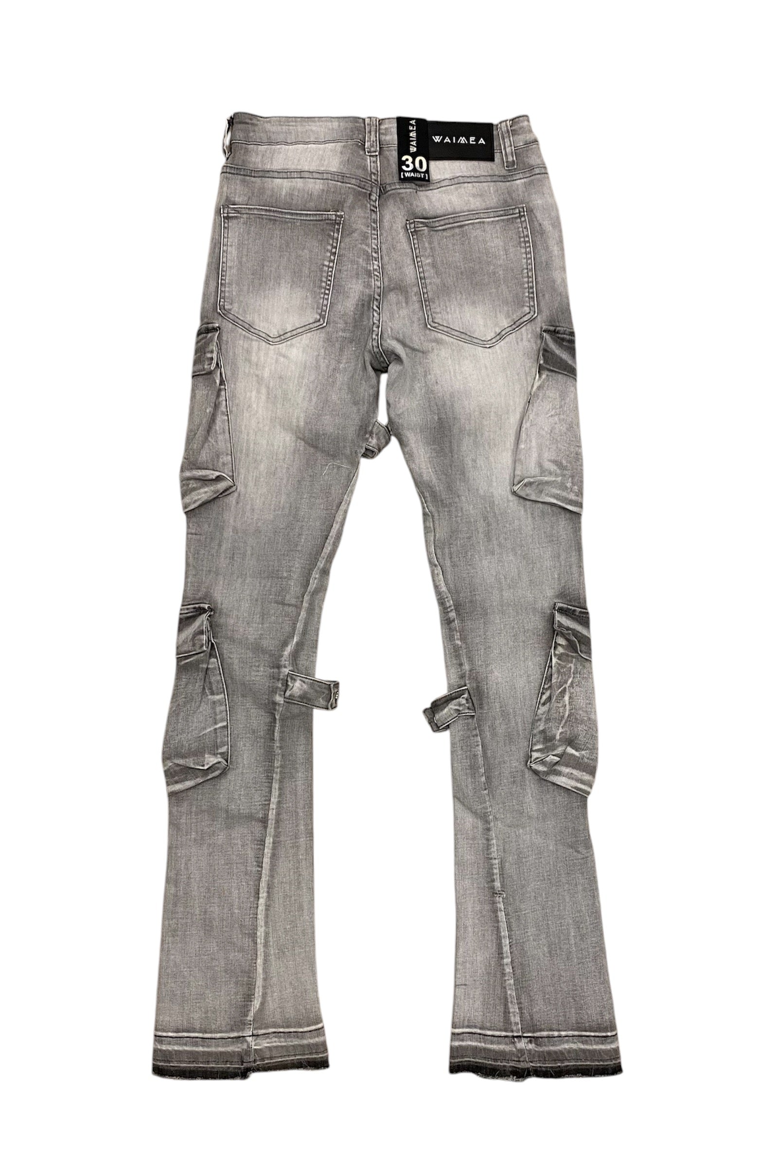 Stacked cargo pants