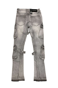 Stacked cargo pants