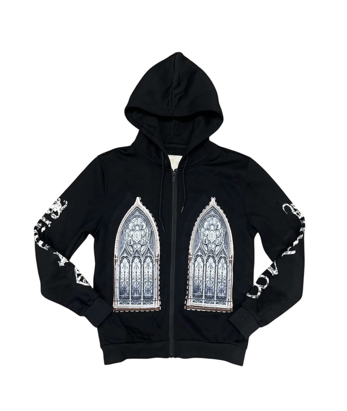 "Amor" Fleece Zip-Up Hoodie