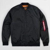 Destroyer Nylon Bomber Jacket - Black