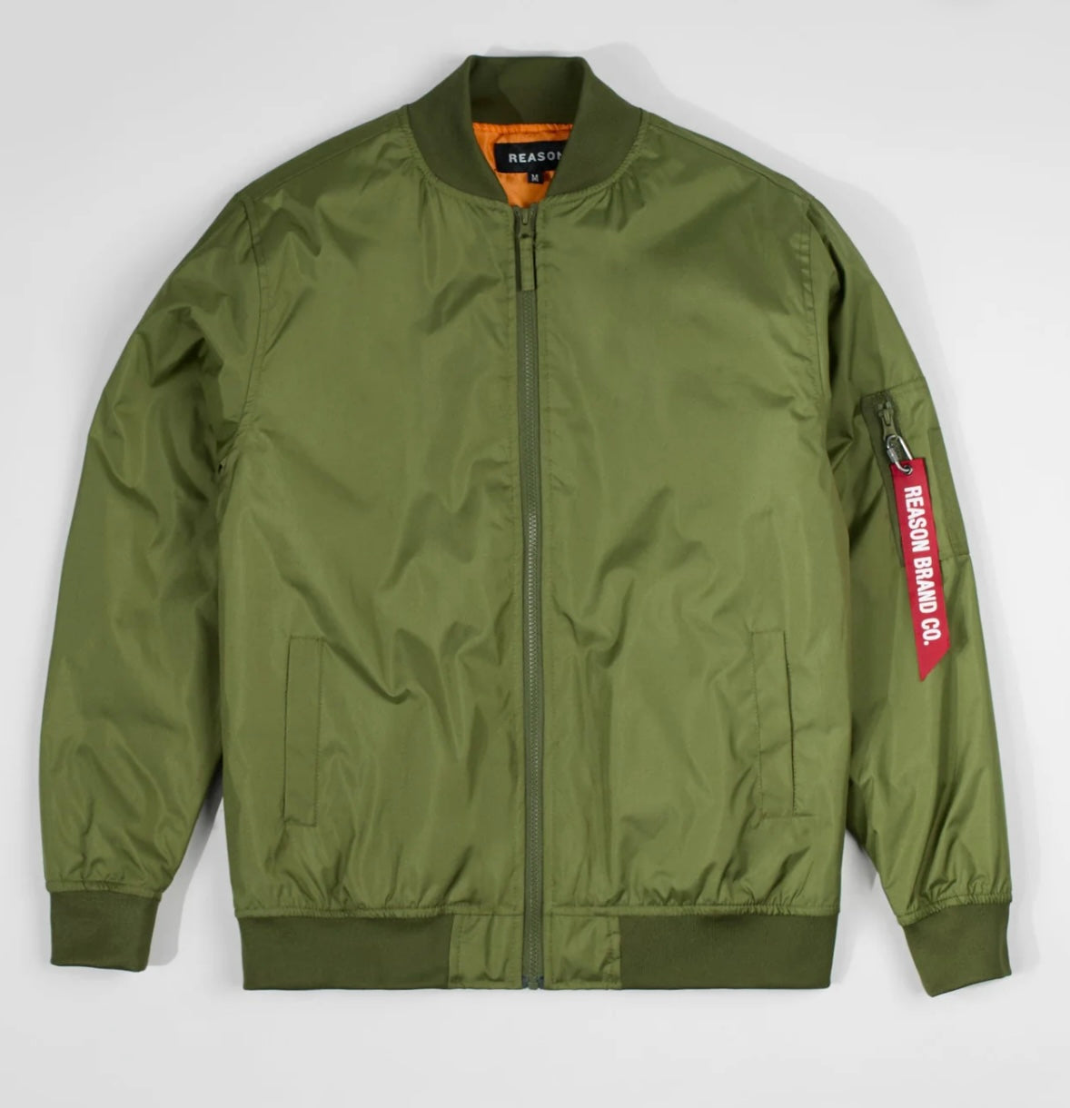 Destroyer Nylon Bomber Jacket - Green