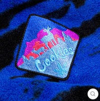 Tree Division All Over Print Polar Fleece Half Zip Jacket