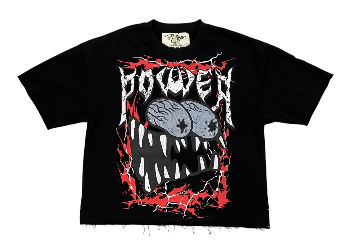 POWER F-TERRY CROPPED T-SHIRT