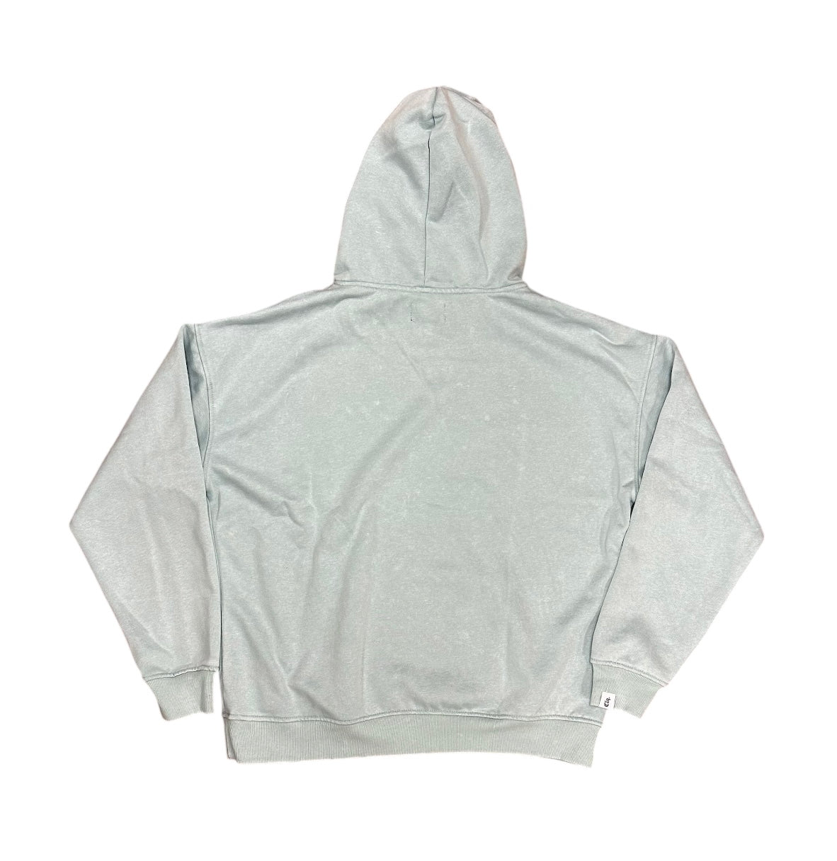 Undrtd Cloud Blue Plain hoodie oversize