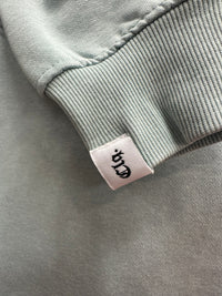 Undrtd Cloud Blue Plain hoodie oversize
