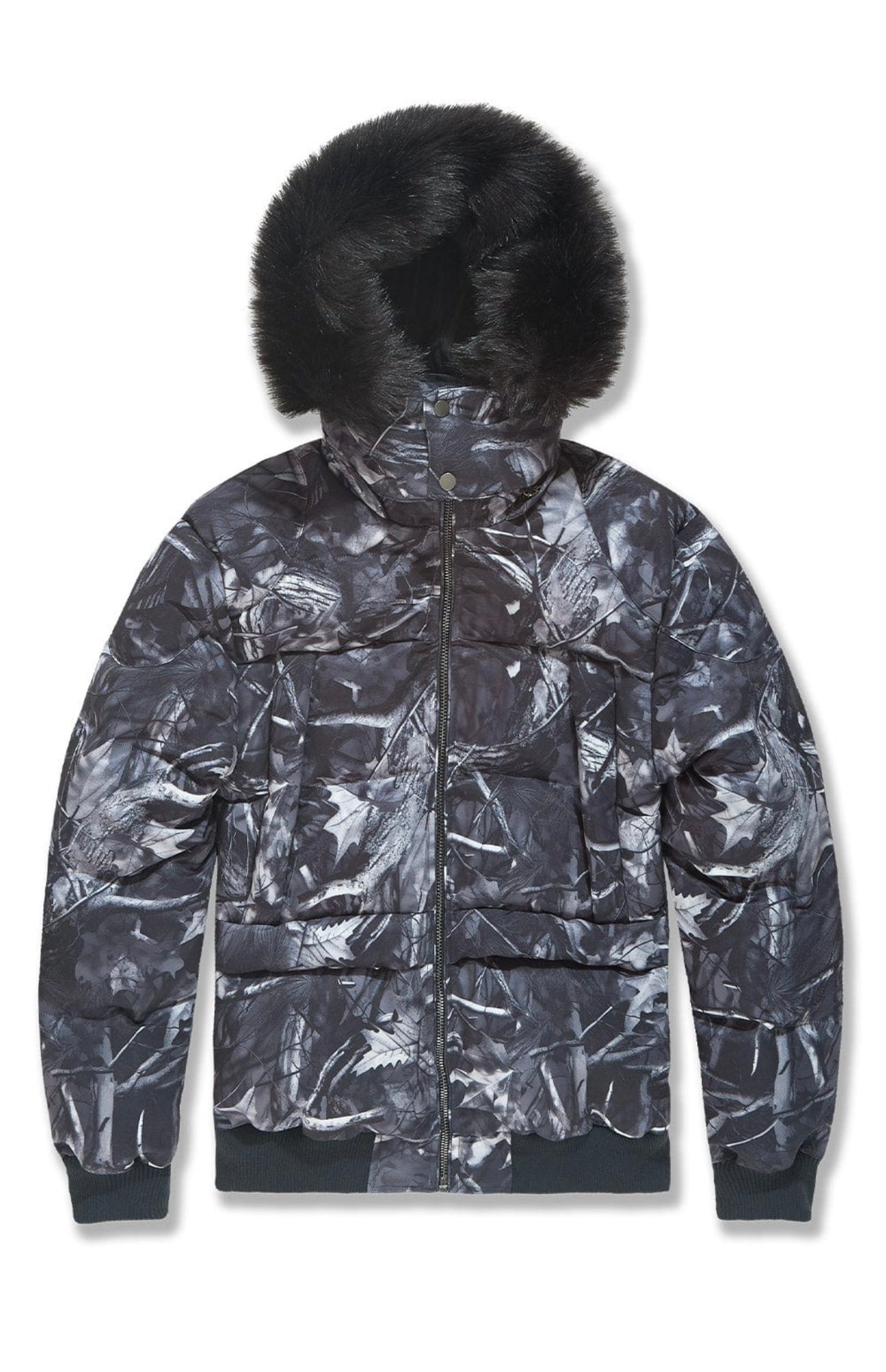 CROSS BAY BOMBER JACKET (REAL TREE BLACK)