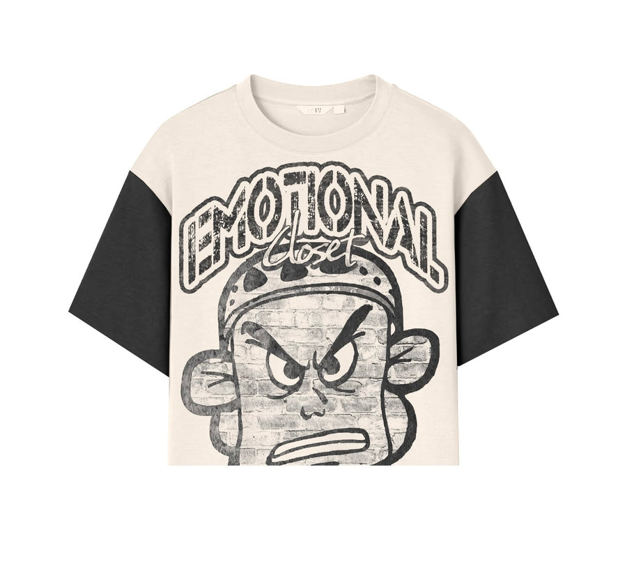 “Emotional Closet” Cropped Tee