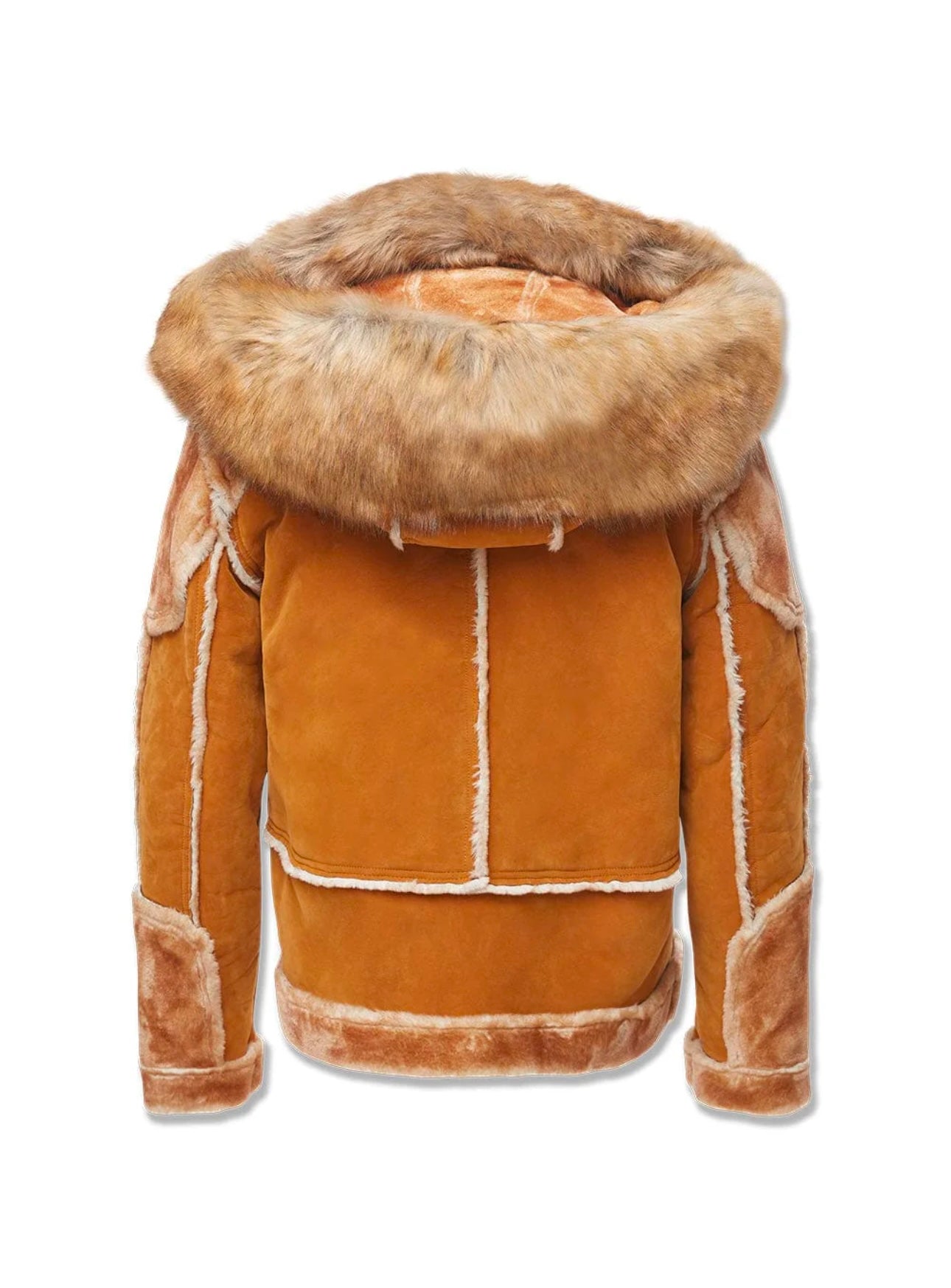 EL JEFE SHEARLING MOTO JACKET (COGNAC)