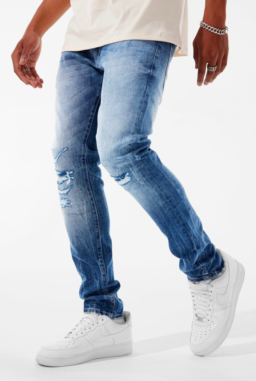 Sean - Attitude Denim (Azure) medium blue