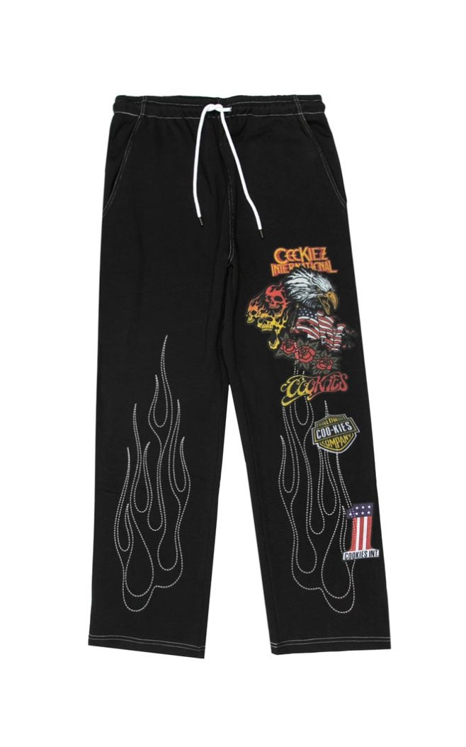 HIGHWAY WIDELEG FLEECE PANT