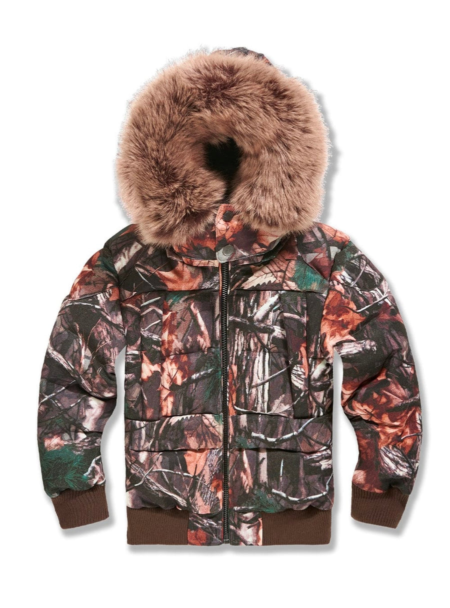 KIDS CROSS BAY BOMBER JACKET (REAL TREE)