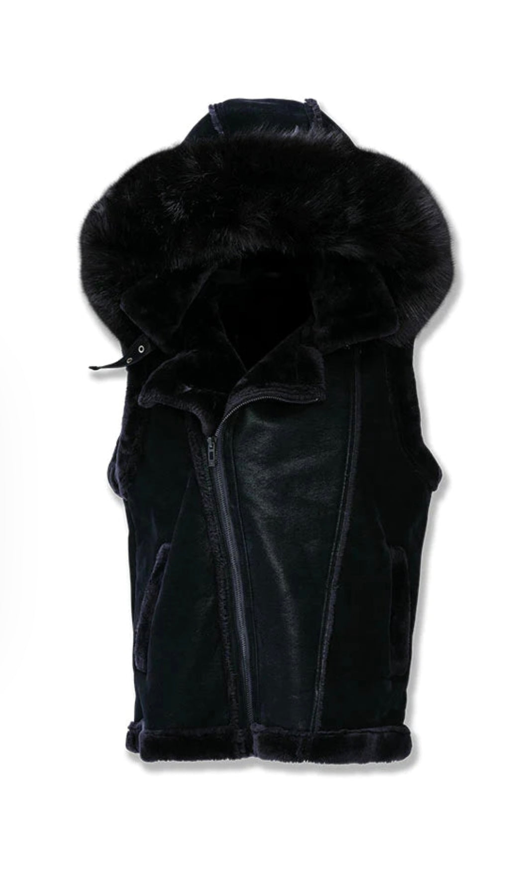 Denali Shearling Vest (Black)