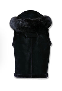 Denali Shearling Vest (Black)