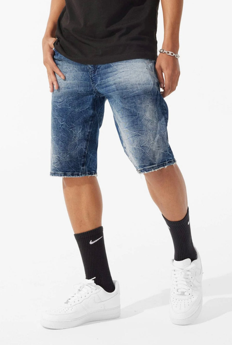 OG - MADISON DENIM SHORT (Deep BLue)
