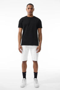 OG - TULSA TWILL SHORTS ( WHITE)