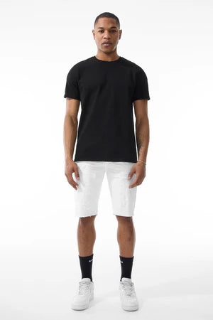 OG - TULSA TWILL SHORTS ( WHITE)