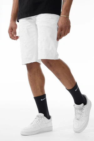 OG - TULSA TWILL SHORTS ( WHITE)