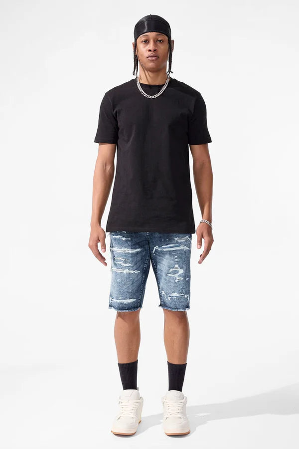 OG - Arlington Denim Shorts (DEEP BLUE )