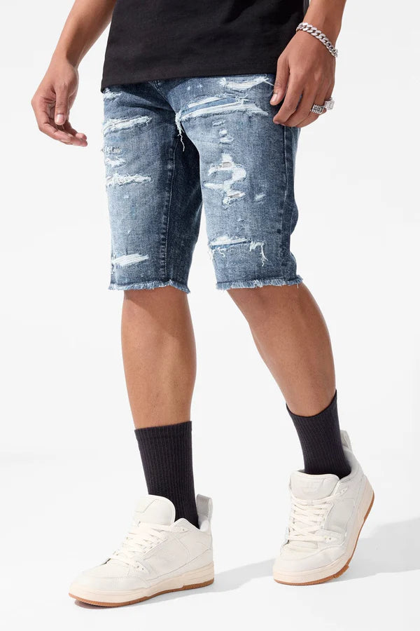 OG - Arlington Denim Shorts (DEEP BLUE )