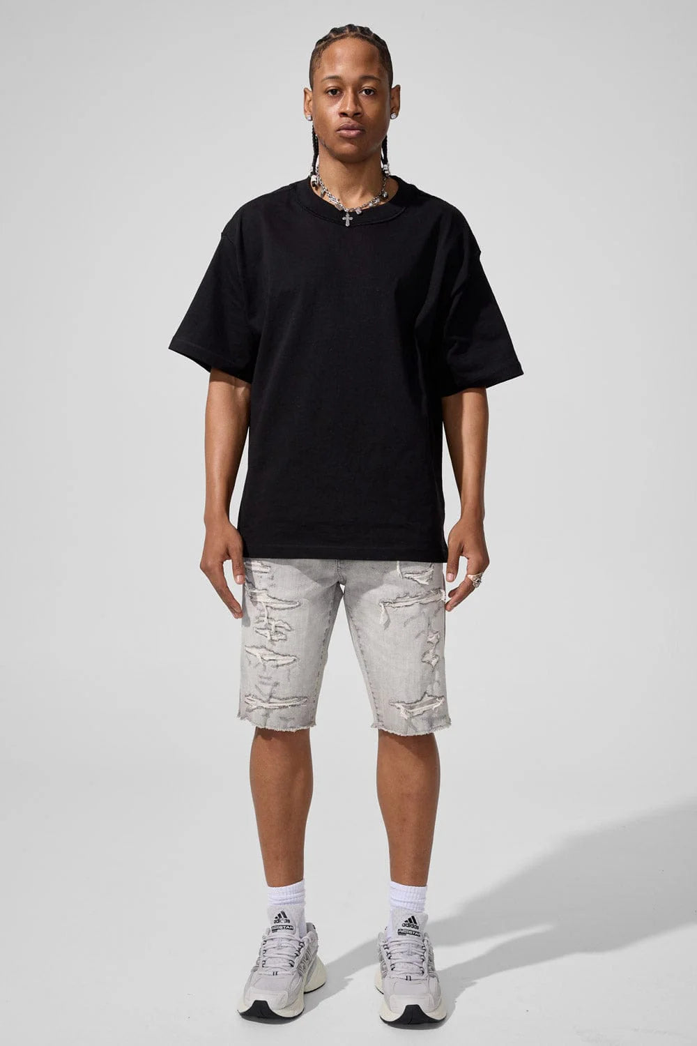 OG - ARLINGTON DENIM SHORTS J3226S Arctic Grey