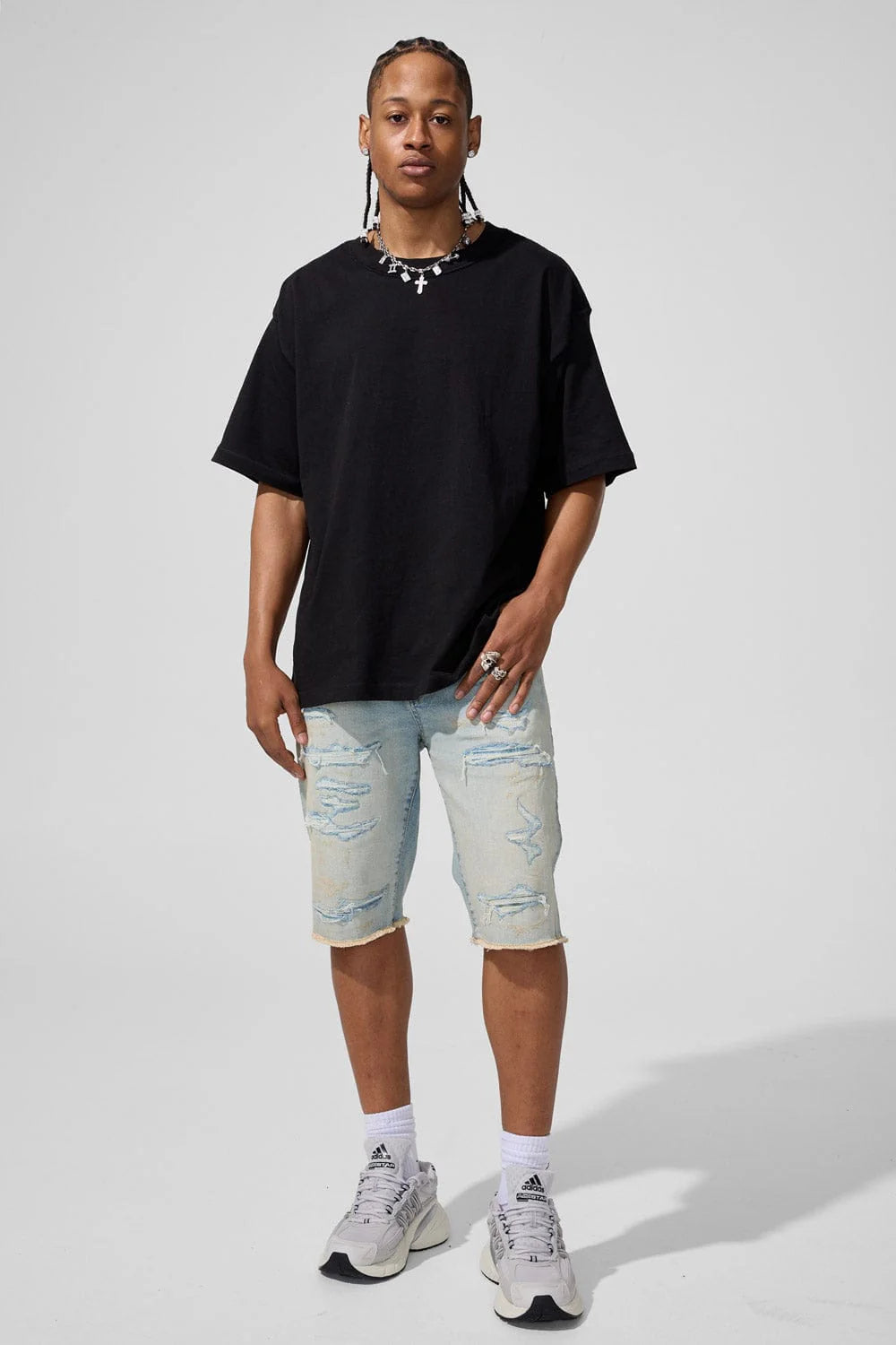 OG - ARLINGTON DENIM SHORTS J3226S Ice Lager