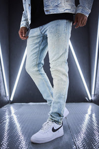 SUPER SKINNY FIT - MAGIC CITY DENIM (ICED LAGER) - MARTIN COLLECTION JTF2340