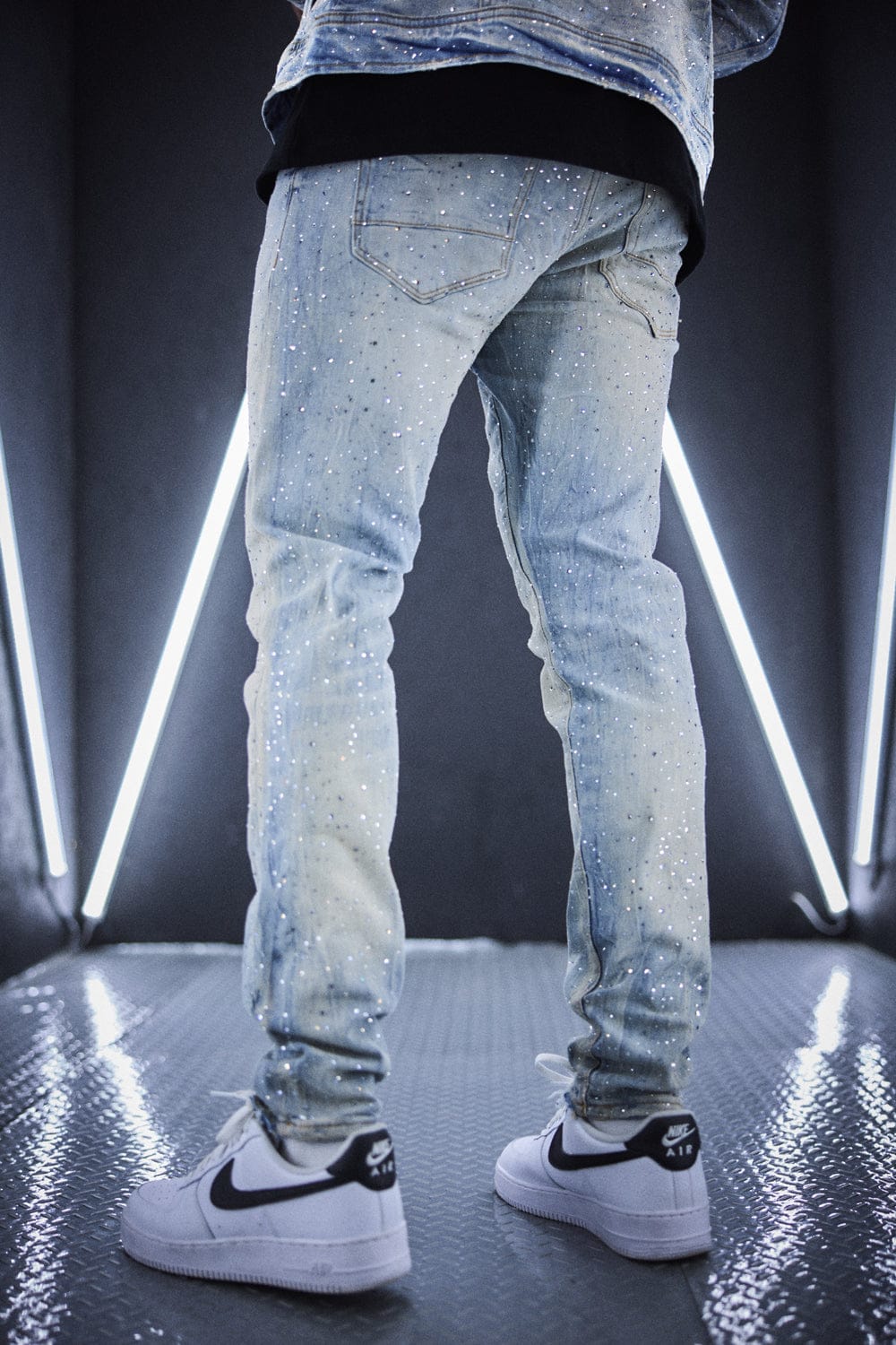 SUPER SKINNY FIT - MAGIC CITY DENIM (ICED LAGER) - MARTIN COLLECTION JTF2340