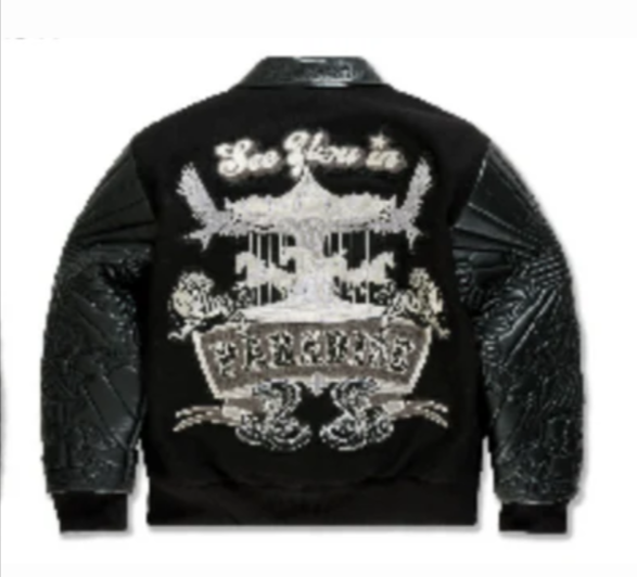 Jordan Craig varsity jacket Noir 91667 (Kids&Boys&mens )