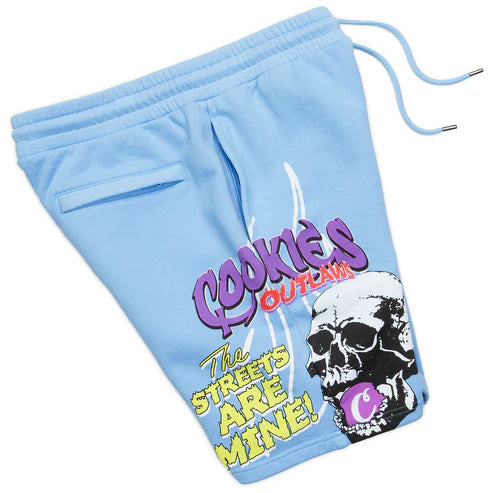 Outlaws Fleece Sweatshorts light blue