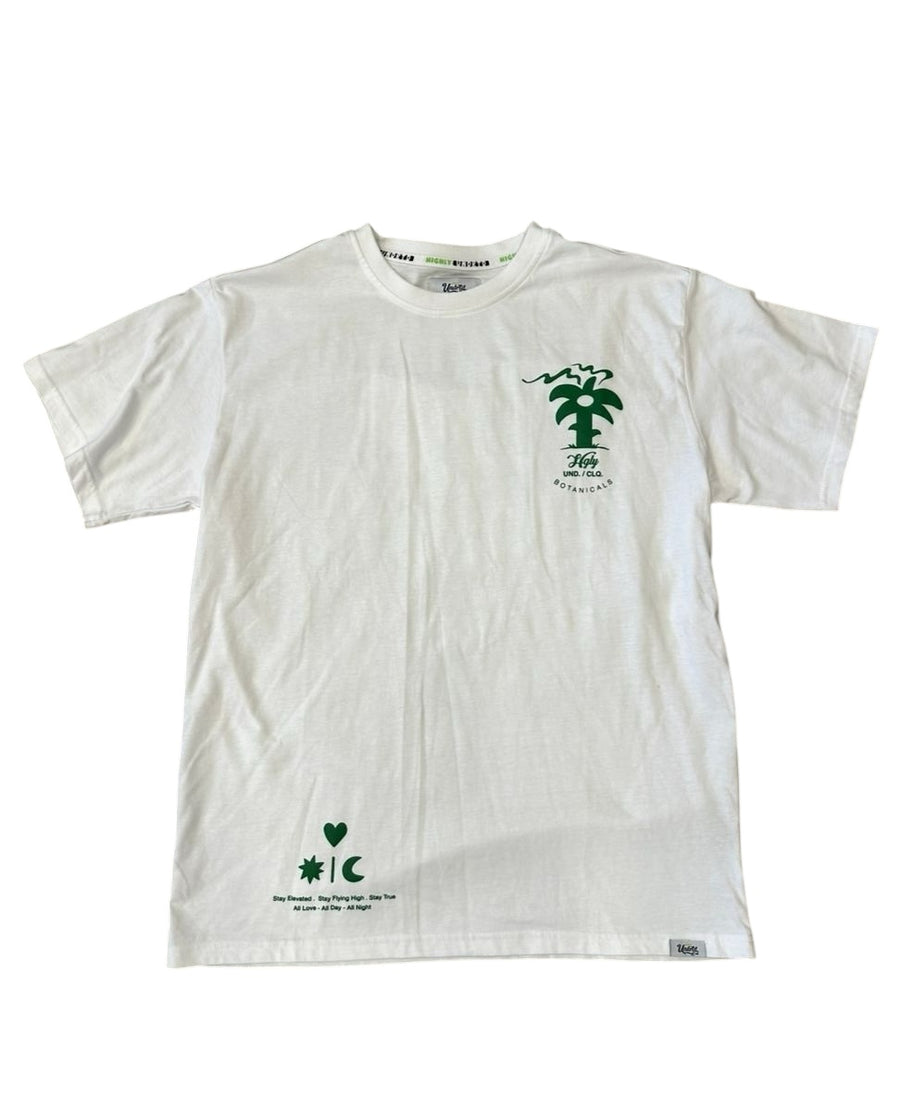 T-SHIRT BOTANICAL WHITE US5113